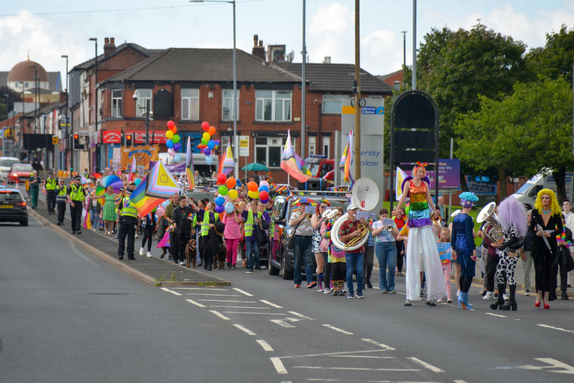 Bolton Pride Parade takes to the streets to celebrate diversity