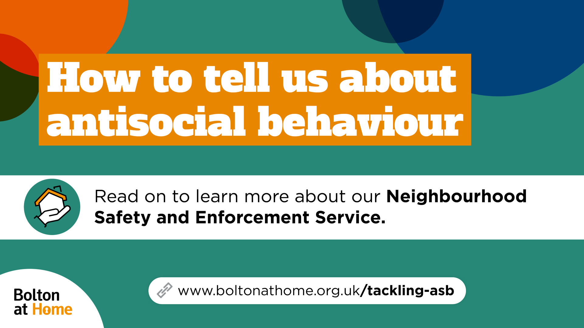Here's how to tell us (and others) about different antisocial behaviour issues